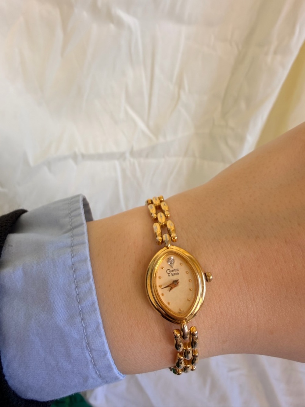 Caravelle by Bulova Gold-Tone Women's Bracelet Watch
